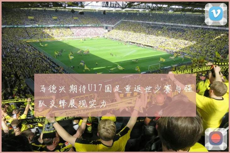 马德兴期待U17国足重返世少赛与强队交锋展现实力